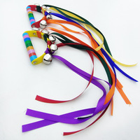 Wholesale Orff Music Early Education Instrument 5-Bell Semi-Circular Hand Shake Bell Rattles Toy Baby's Teaching Aids Grasper