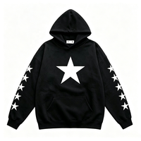 Sweat à capuche imprimé pour homme à manches longues avec poche kangourou avant, en molleton de coton épais, vêtements décontractés d'hiver pour le streetwear