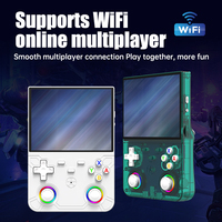 Consola de Juegos Portátil R36 ULTRA X de 64 GB/128 GB, Pantalla Grande de 4.5 Pulgadas 1024*768, RK3326, WIFI, Compatible con Juegos Retro de PSP, PS1, N64, R36