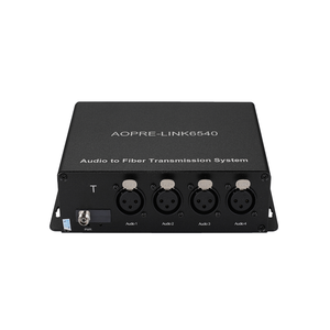 Recomendación Good Thing: Conversor de Audio Balanceado XLR de 4 Canales a Fibra Óptica, Estándar de Transmisión, Audio Analógico Balanceado - Product Image 1