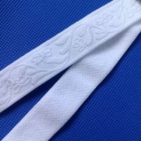 Bretelles de soutien-gorge élastiques en jacquard antidérapantes de haute qualité en nylon et soie légère de 1,8 cm, vente en gros