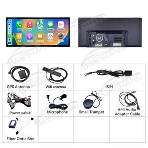 ZWautel 15.8 ''Portable Android 14 GPS Navi Carplay Unité Principale <span class=keywords><strong>Audi</strong></span> A6 2010-2011 Lecteur Multimédia HD Écran Tactile pour Autoradio - Product Image 4