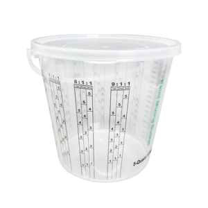 Seau de mélange pour <span class=keywords><strong>peinture</strong></span> à prix avantageux, conteneur de mélange de 5 pintes, seau de mélange de 5 pintes avec couvercle - Product Image 4