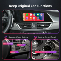 Module de mise à niveau Carplay Android Auto pour Alfa Romeo Stelvio Giulia 2017-2020, conserve les fonctions d'origine de la voiture