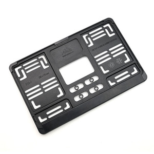 Marco de Matrícula de Plástico Estándar Europeo en Oferta, Soporte para Matrícula de Coche - Product Image 3