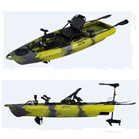 Nouveau LSF BigFish 95 PDL Kayaks de pêche à pédales en plastique à vendre