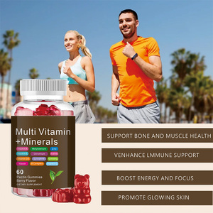 Gummies multivitaminées pour adultes OEM/ODM, minéraux, amélioration de la densité osseuse, soutien immunitaire et énergétique, complément à base de plantes pour hommes et femmes, 2 gummies - Product Image 5