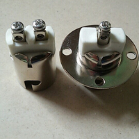 Nouveaux supports de lampes marines à vis BA15S BA15D BAY15D, plaqués cuivre-nickel, bases de lampes pour accessoires d'éclairage de navires