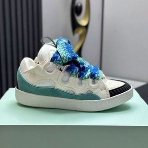 Chaussures de marche décontractées d'hiver Lanvine de luxe, style rétro sportif, tendance mode, doublure en maille respirante, fermeture éclair, pour hommes et femmes - Product Image 4