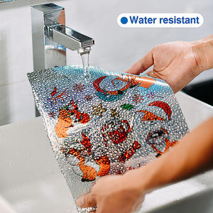 Papel Adhesivo Holográfico Imprimible para Impresoras Láser e Inyección de Tinta, con Patrón de Gotas de Agua Pequeñas, Rollo de Etiquetas Adhesivas en Blanco - Product Image 4