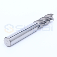 Fresas de extremo dedicadas de aluminio de tres flautas de carburo de tungsteno SUPAL CNC 3F brocas de enrutador de aluminio herramientas de corte de aluminio