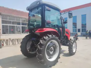 Lutian New 50 Hp trattore 4 ruote prezzo per agricoltura Trator Agricola Tracteur uso agricolo