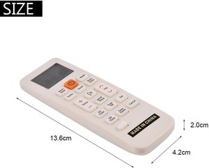 Telecomando Universale di Ricambio per Condizionatore d'Aria <span class=keywords><strong>Samsung</strong></span> <span class=keywords><strong>DB93</strong></span>-11489L DB63-02827A <span class=keywords><strong>DB93</strong></span>-11115U <span class=keywords><strong>DB93</strong></span>-11115K KT3X00 - Product Image 3