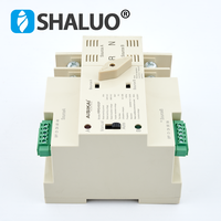 Interrupteur de transfert automatique double puissance, 10 pièces, 2, 3, 4P, 16A, 63a, 100a, 220V, 380V