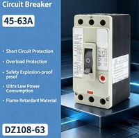 Disjoncteur de protection moteur DZ108-20/32/63 MPCB, protection contre les surcharges et les courts-circuits, montage sur rail DIN, interrupteur de protection moteur