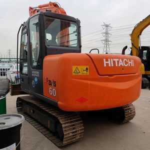 Excavadora Usada Hitachi ZX60 de 6 Toneladas en Excelentes Condiciones, Excavadoras Usadas Baratas EX100 EX120 EX200 con Pocas Horas de Trabajo en Venta - Product Image 3