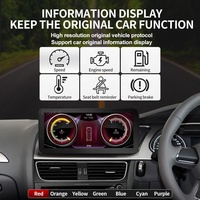 Android 11 autoradio Carplay Auto Touch Screen Google GPS Car DVD Player pour Audi A4 B8 A5 2009-2016 RHD
