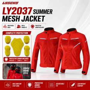 <span class=keywords><strong>Veste</strong></span> de <span class=keywords><strong>moto</strong></span> en maille respirante pour <span class=keywords><strong>femme</strong></span> et homme, modèle 2037B, idéale pour l'été et le motocross – Vêtements <span class=keywords><strong>moto</strong></span> en gros - Product Image 1