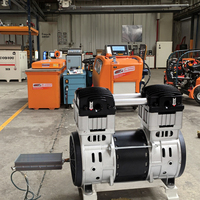 Compresseur d'air pour train sans huile DC110V 200V 144V 310V 540V 8bar-20bar Pompe à air haute pression Moteur 380V Refroidi par air Ingénierie