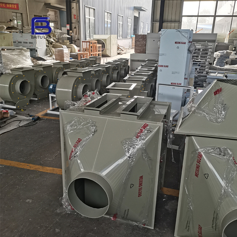 Laboratory Chemical PP Exhaust Fan Fume Hood Exhaust Fan