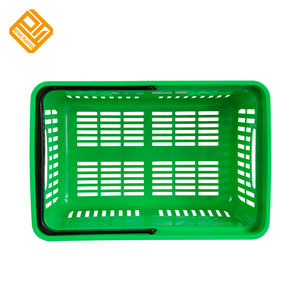 Panier en plastique PP de haute qualité à poignée unique pour supermarché - Product Image 2