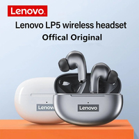 Auriculares Originales Lenovo LP5 con Cancelación de Ruido Bluetooth TWS Inalámbricos para Juegos Bt 5.0