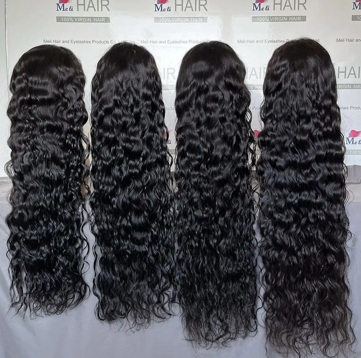 Wig renda HD frontal penuh 13x4 gelombang alami rambut manusia mentah Brasil Wig depan renda rambut manusia tanpa lem UNTUK WANITA HITAM