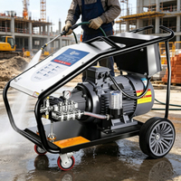 Pompe de nettoyage automobile à jet 220V haute performance 18L/min, équipement d'eau haute efficacité, puissance forte, qualité industrielle, électrique