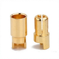 Connecteur banane Amass GC6010 6 mm 150 A plaqué or mâle-femelle 100 % authentique, prêt à être expédié, faible MOQ pour moteur de drone