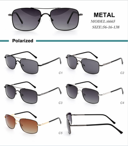 Gafas de Sol Clásicas Vintage de Metal con Protección UV400 para Hombre y Mujer, Lentes Polarizadas con Espejo - Product Image 6