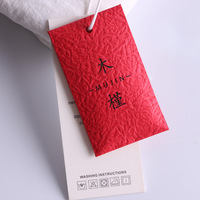 Pochette en papier pour accessoires vestimentaires, impression offset personnalisée, boutons de rechange, pour vêtements de boutique