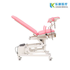 Elektrikli Paslanmaz Çelik CE Sertifikalı LEKANG Marka Jinekolojik Muayene Yatağı LK/DS-III Model Klinik İçin 2 Yıl Garanti - Product Image 6