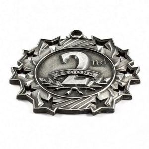 Venta Directa de Fábrica: Medallas de Oro, Plata y Bronce, Medallas de Premio de Diez Estrellas, Incluye Cinta para el Cuello - Product Image 2