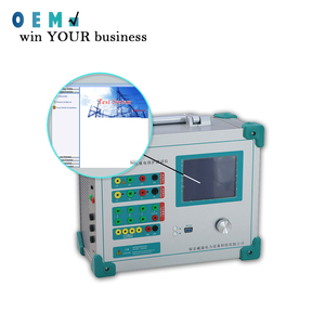 Testeur de relais triphasé, ensemble de test d'injection de courant secondaire, instrument de test de relais portable - Product Image 5