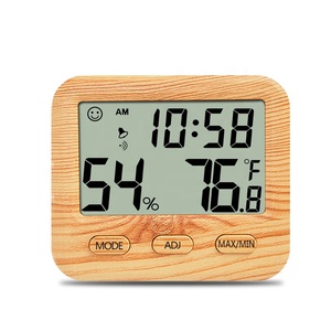 CH-916 Hộ Gia Đình Nhiệt Kế Đo Độ Ẩm Trong Nhà Đồng Hồ Treo Tường Phòng Nhiệt Kế - Product Image 2