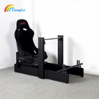 Prix usine VR jeu simulateur de vol cockpits pilote formation Simulation cadres quatre axes G-force simulateur de course Cockpit
