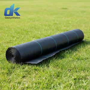 Tissu géotextile anti-âge DK <span class=keywords><strong>noir</strong></span> 80-150g, tissé, barrière anti-mauvaises herbes et anti-graffitis, pour aménagement paysager - Product Image 2