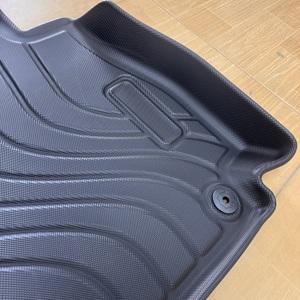 Tapetes de Piso 3D 5D TPE para <span class=keywords><strong>Mercedes</strong></span> Benz <span class=keywords><strong>Clase</strong></span> <span class=keywords><strong>C</strong></span> W205 con Volante a la Derecha C180 C200 C220d C250 C300 C63, Revestimientos Impermeables para Todo Clima - Product Image 5