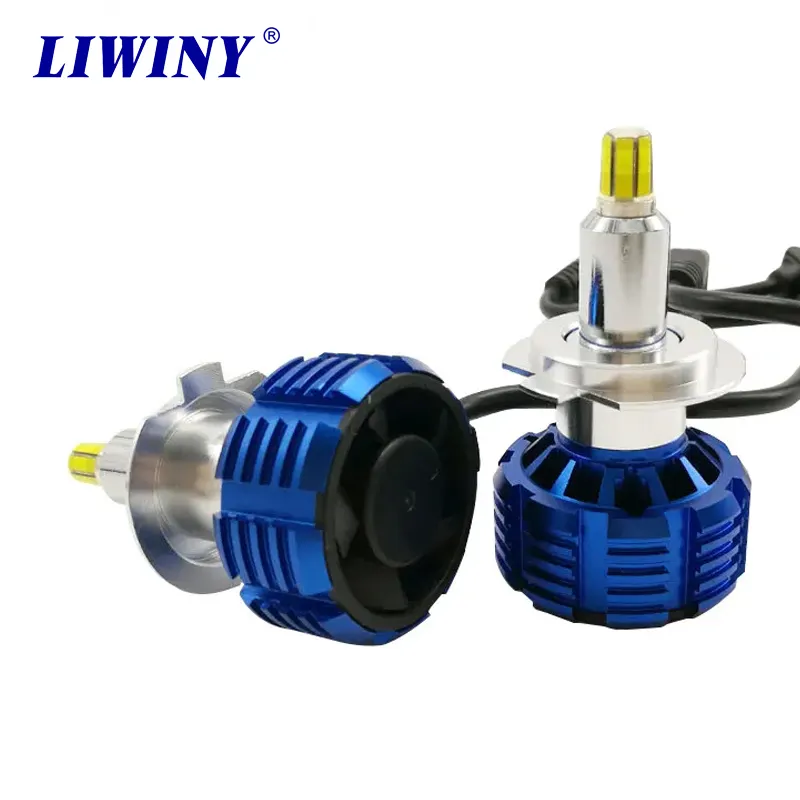 Liwiny H1 H7 H8 H9 H10 H11 9005 9006 8000lm Nebels chein werfer 40w Auto LED-Scheinwerfer 12V Auto LED-Lampe für Auto