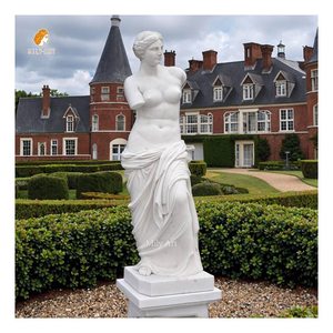 Tay Chạm Khắc cổ điển hình Aphrodite đá Điêu Khắc Đá Cẩm Thạch tượng Venus - Product Image 3