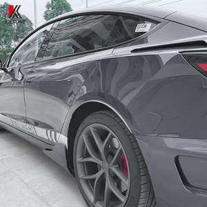 Guardabarros ABS Negros de Alta Calidad, Posición Trasera, Fácil Instalación para Tesla Model 3 2017+, Ajuste OEM KIETUNE - Product Image 4