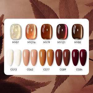 BORN PRETTY Vernis à ongles gel <span class=keywords><strong>orange</strong></span> brun automne 10 ml, marque privée, collection de vernis à ongles gel <span class=keywords><strong>Halloween</strong></span> hiver pour nail art - Product Image 2