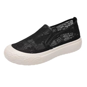 Scarpe da Donna in Pizzo OEM/ODM, Slip-on Traspiranti ed Eleganti per Uso Quotidiano - Product Image 6