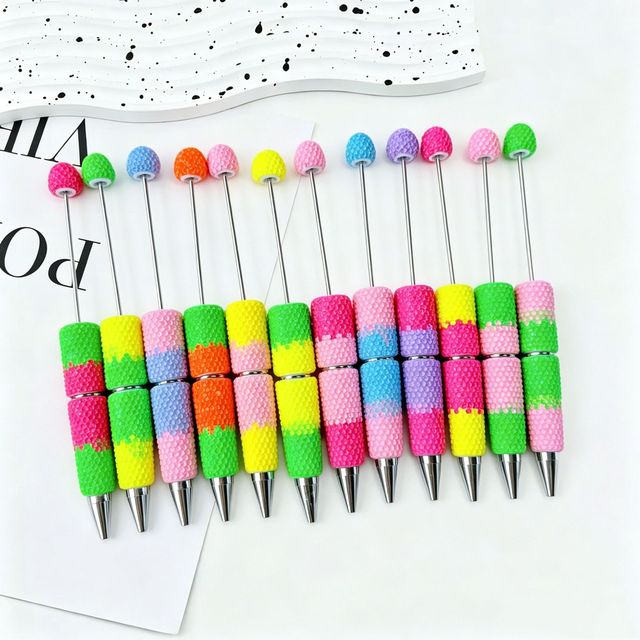 Jewelry Accessories Fancy Cartoon  Pencil Decoration Candy Beadable Pen Markets in Europe and America