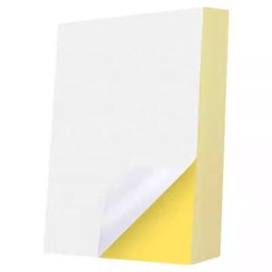 White 80gsm Cast Coated Paper 80gsm Release Paper White Self-Adhesive <b>Sticker</b> Paper With Die Cutting or Not - Product Image 1