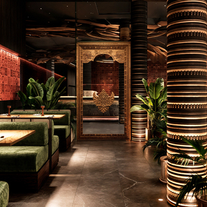 Juegos de muebles de madera para restaurante de alta gama moderno diseño de interiores restaurante Vino Bar mostrador - Product Image 6