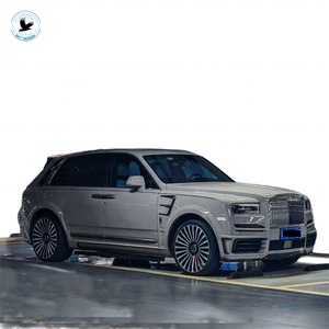 Kit de Carrocería Ancha de Fibra de Carbono Nuevo de Fábrica SKY para <span class=keywords><strong>Rolls</strong></span> <span class=keywords><strong>Royce</strong></span> Cullinan Negro, Ajuste Universal, Incluye Parachoques, Capó y <span class=keywords><strong>Techo</strong></span> - Product Image 4