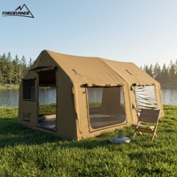 Proveedor de Tiendas de Campaña FR OEM/ODM, Tienda de Campaña Grande de Algodón Oxford para Acampar en Familia y Proyectos de Glamping