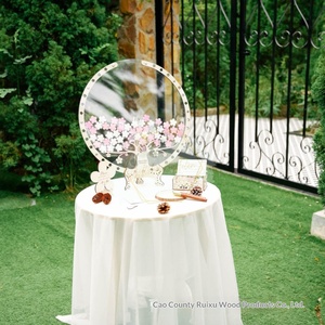 <span class=keywords><strong>Arbre</strong></span> de <span class=keywords><strong>mariage</strong></span> en bois de cerisier, table d'inscription créative, boîte <span class=keywords><strong>à</strong></span> messages pour signature, <span class=keywords><strong>arbre</strong></span> <span class=keywords><strong>à</strong></span> <span class=keywords><strong>empreintes</strong></span> digitales, simplicité moderne - Product Image 3