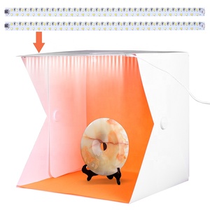 2 LED Strips 40CM 16 Inch Portable Photography <strong>Photo</strong> Studio Softbox Adjustable Brightness <strong>Light</strong> <strong>Box</strong> - Product Image 4